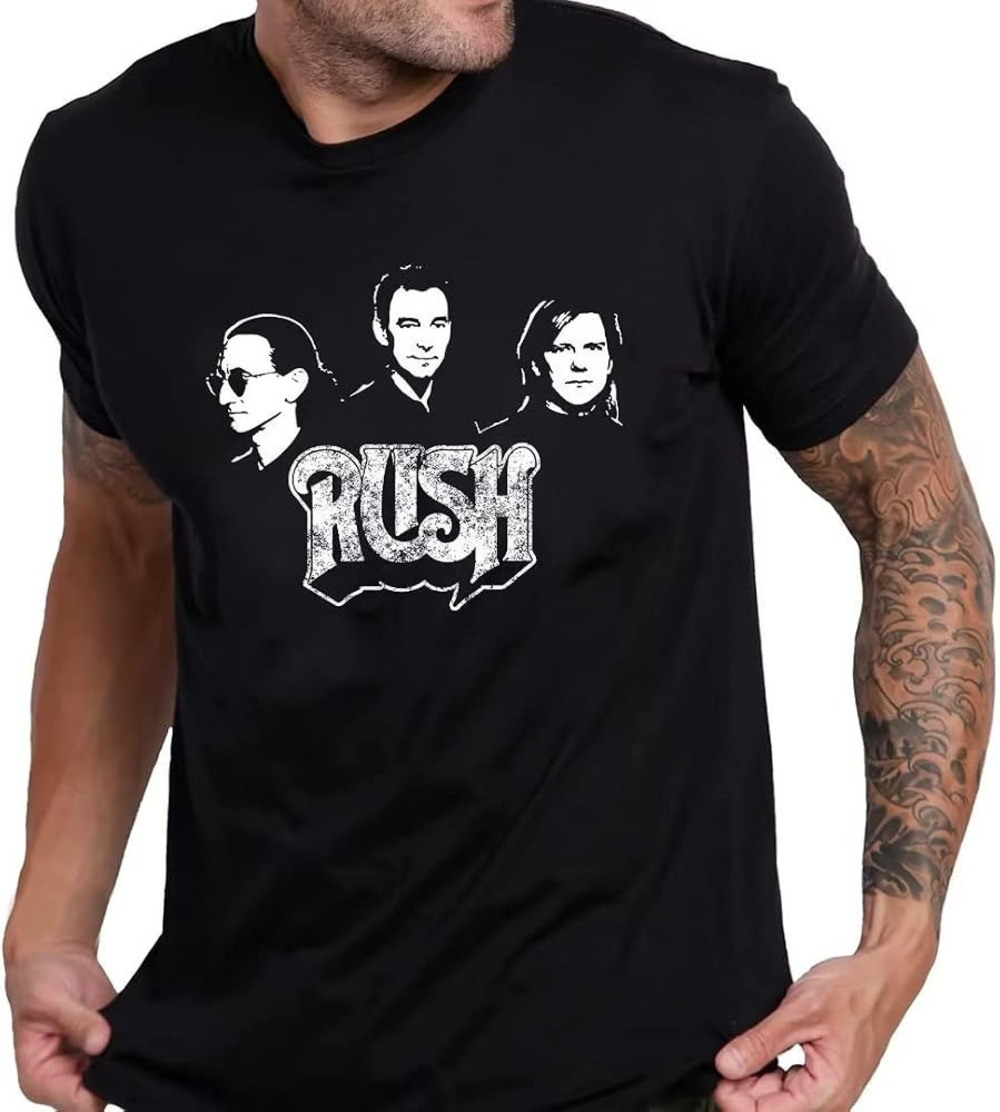 Rush Shirt Mens Music Band Pictures T-Shirt